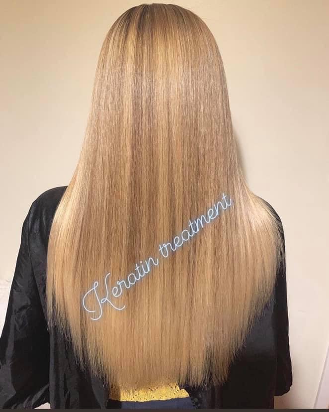 Hair Extensions Service London · Keratin Treatment UK